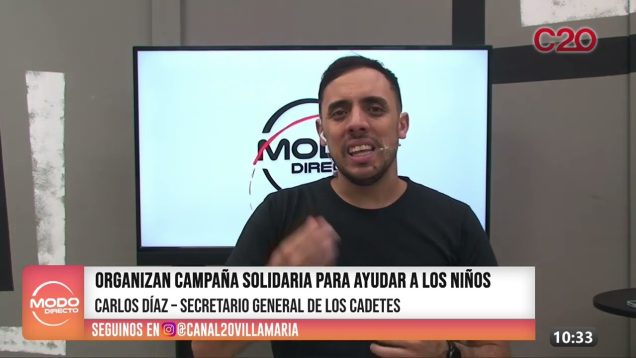 Modo Directo | Campaña Solidaria – Carlos Díaz