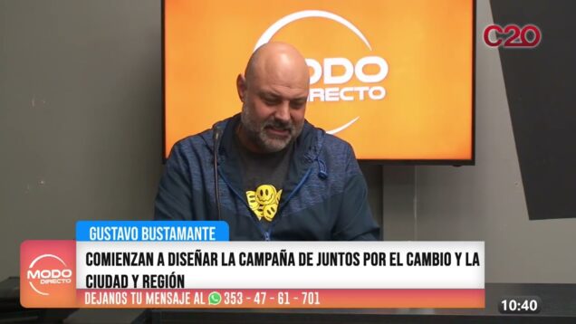 Modo Directo | Juntos por el Cambio – Gustavo Bustamante