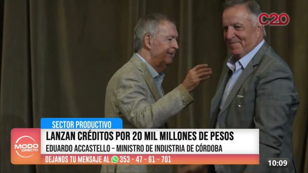 Modo Directo | Sector Productivo – Eduardo Accastello