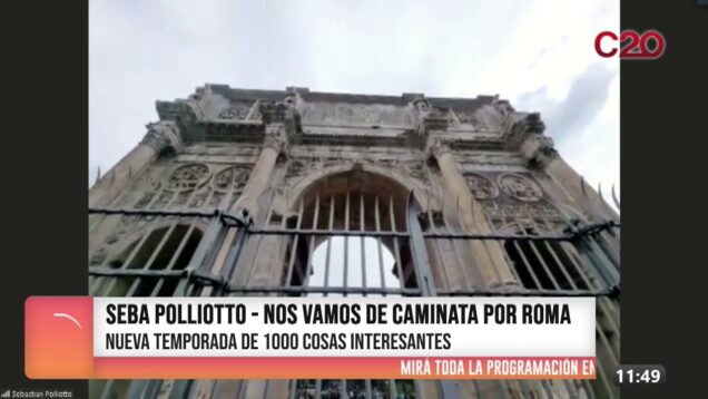 Modo Directo | Caminata por Roma – Seba Polliotto