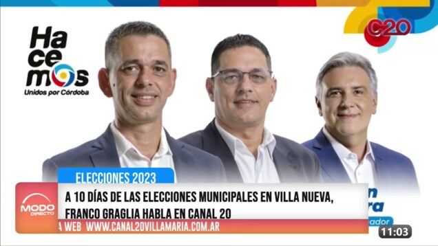 Modo Directo | Elecciones 2023 – Franco Graglia