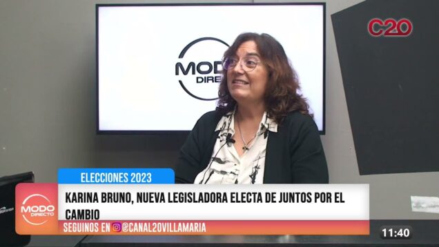 Modo Directo | Elecciones 2023 – Karina Bruno