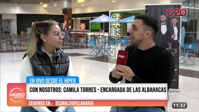 Modo Directo | En vivo desde el Hiper – Camila Torres