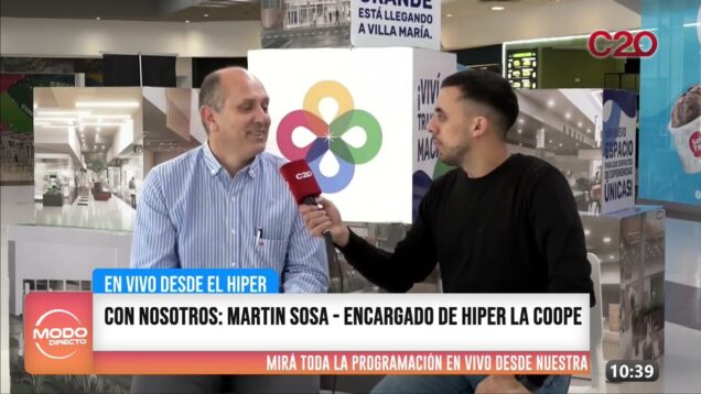 Modo Directo | En vivo desde el Hiper – Martín Sosa