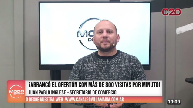 Modo Directo | Arrancó en Ofertón – Juan Pablo Inglese
