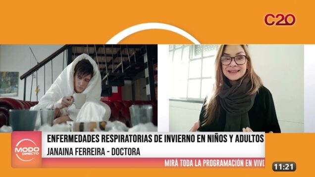 Modo Directo | Enfermedades respiratorias – Janaina Ferreira
