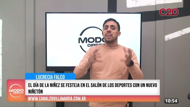 Modo Directo | Día de la niñez – Lucrecia Falco
