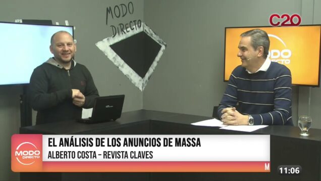 Modo Directo |El análisis del anuncio de Massa – Alberto Costa