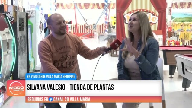Modo Directo | En vivo desde Villa María Shopping – Silvina Valesio