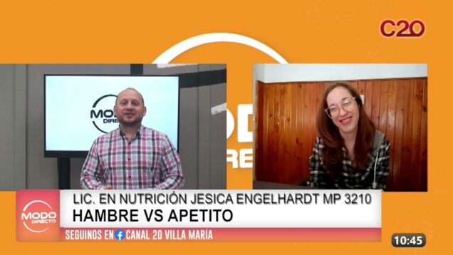 Modo Directo | Hambre Vs Apetito – Jesica Engelhardt