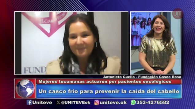 Uniteve Noticias | Un casco frío para prevenir la caída del cabello