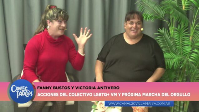 Conectadas | Acciones Colectivo LGBTQ+ – Fanny Bustos y Victoria Antivero