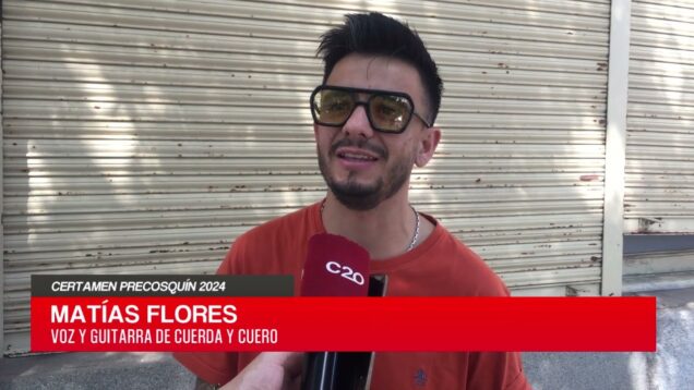 C20 Noticias | Certamen Precosquín 2024 – Matías Flores