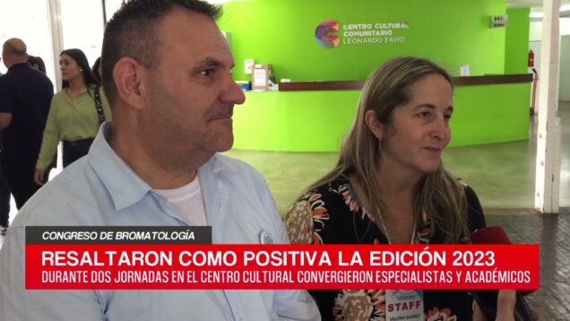 C20 Noticias | Congreso de Bromatología – Valeria Suárez y Martín Caggia