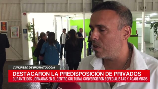 C20 Noticias | Congreso de Bromatología – Germán Tenedini