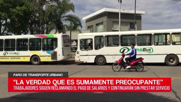 C20 Noticias | Paro de transporte urbano – Edgardo Garmendia
