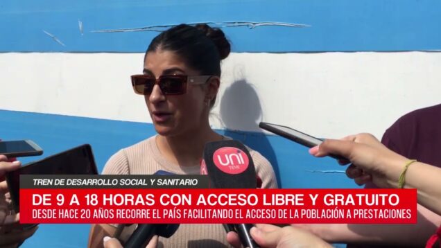 C20 Noticias | Trenes Sanitarios – Pedro Trecco y Celeste Curetti