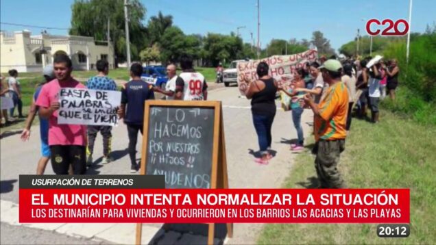 C20 Noticias | Usurpación de terrenos – Eduardo Rodriguez