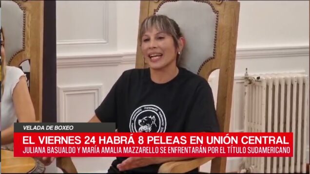 C20 Noticias | Velada de Boxeo – Juliana Basualdo