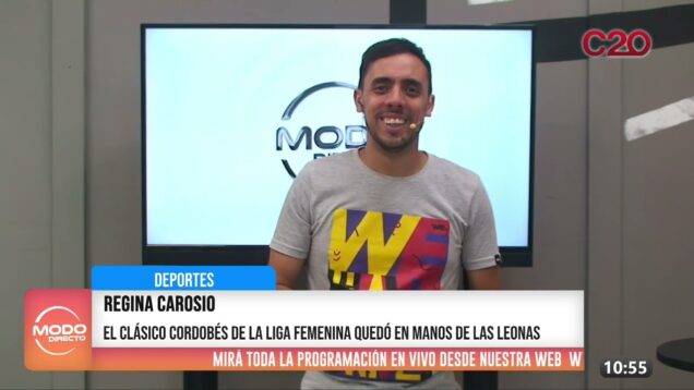 Modo Directo | Deportes – Regina Carosio