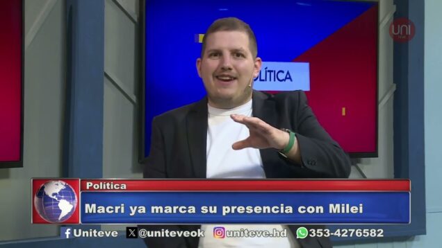 Uniteve Noticias | Las primeras horas de Milei electo