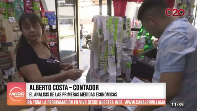 Modo Directo | Medidas Económicas – Alberto Costa