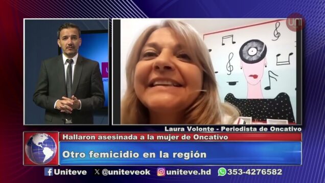 Uniteve Noticias | Otro femicidio en la región – Laura Volonte