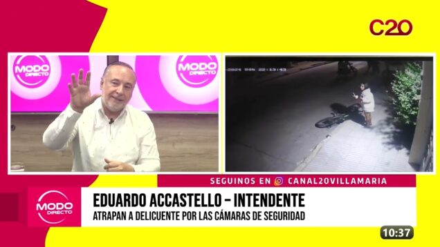 Modo Directo | Atrapan a un Delicuente – Eduardo Accastello
