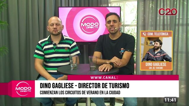 Modo Directo | Director de Turismo – Dino Gagliese