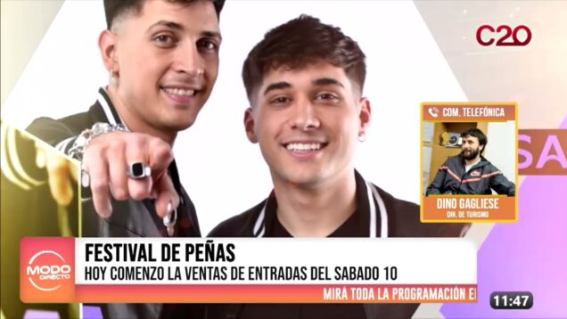 Modo Directo | Festival de Peñas – Dino Gagliese