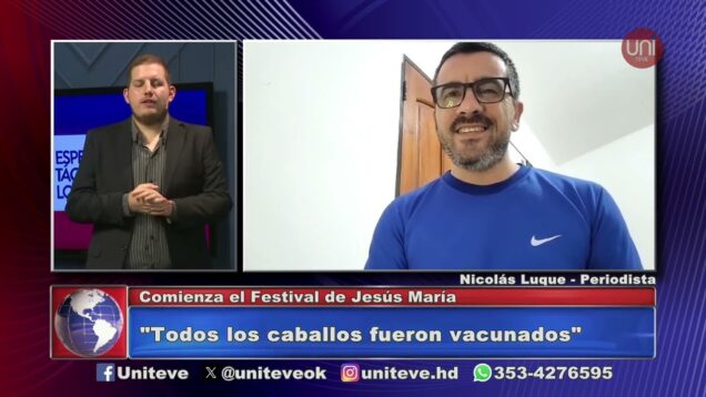 Uniteve Noticias | Comienza el Festival de Jesús María