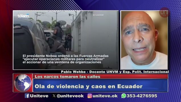Uniteve Noticias | Ola de violencia en Ecuador