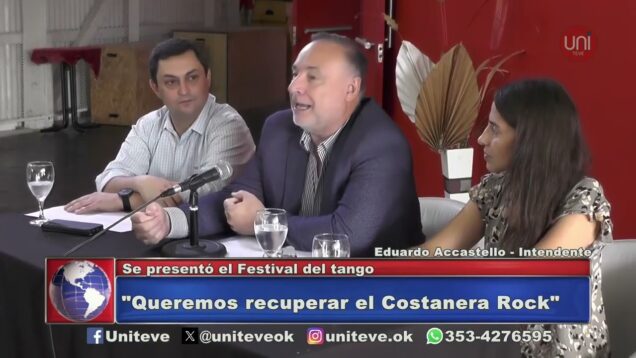 Uniteve Noticias | Se presentó el Festival del Tango