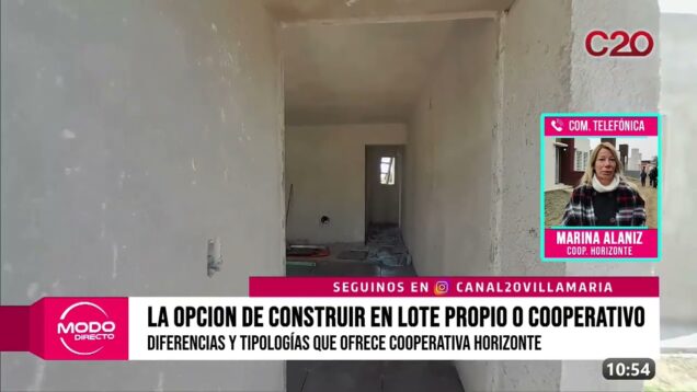 Modo Directo | Cooperativa Horizonte – Marina Alaniz