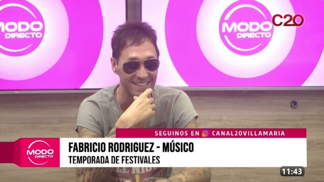 Modo Directo | Temporada de festivales – Fabricio Rodríguez