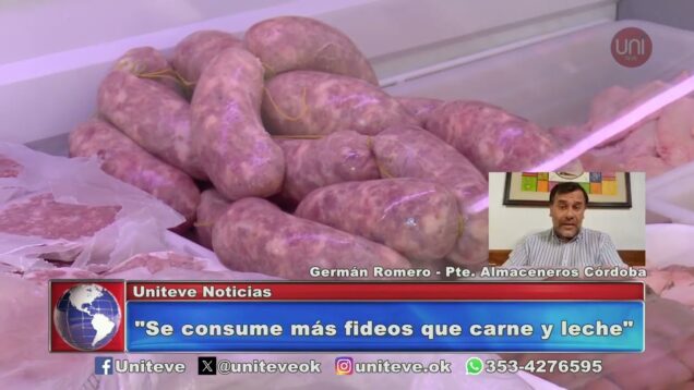 Uniteve Noticias | Según el Centro de Almaceneros la inflación de enero en Córdoba fue del 23,7%