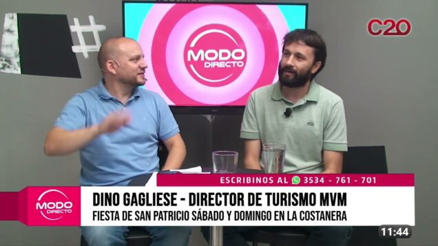 Modo Directo | Director de turismo MVM – Dino Gagliesi