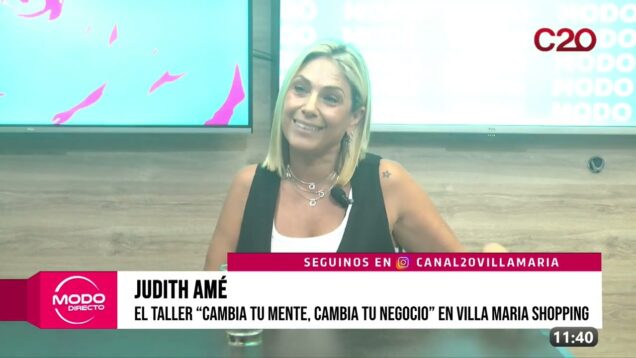 Modo Directo | Villa María Shopping – Judith Amé
