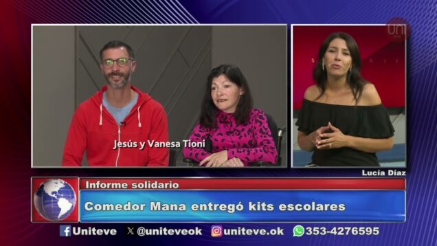 Uniteve Noticias | Informe solidario – Lucía Díaz