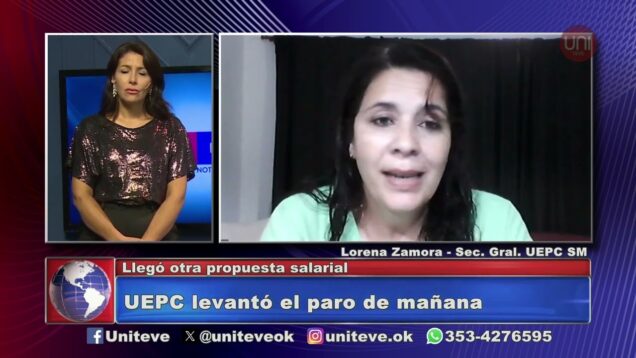 Uniteve Noticias | UEPC levantó el paro