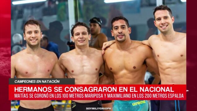 C20 Noticias | Campeones en Natación – Matías Sigifredo y Maximiliano Sigifredo
