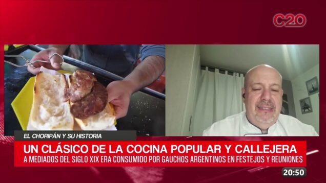 C20 Noticias | El choripan y su historia – Lucas Boltrini