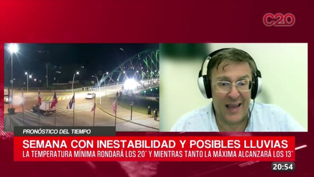 C20 Noticias | Pronóstico del tiempo  – Hernán Allasia