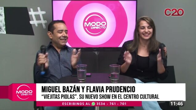 Modo Directo | Centro Cultural – Miguel Bazán y Flavia Prudencio