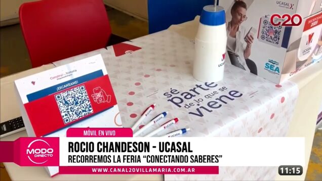 Modo Directo | Feria “Conectando Saberes” – Rocío Chandeson