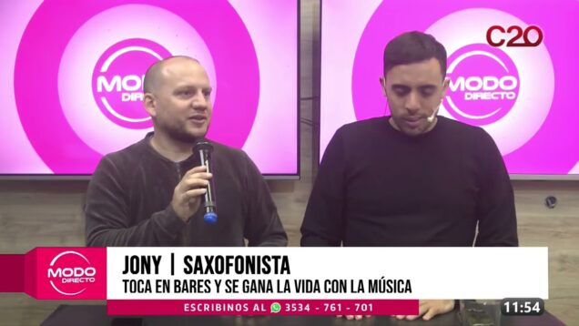 Modo Directo | Saxofonista – Jony