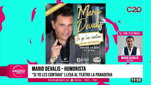 Modo Directo | Teatro La Panadería – Mario Devalis