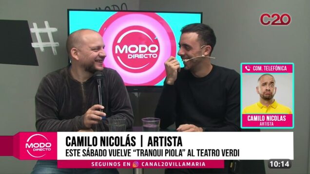 Modo Directo | Teatro Verdi – Camilo Nicolás