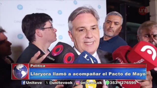 Uniteve Noticias | Llaryora anunció que podría comprar vacunas