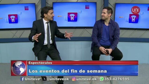 Uniteve Noticias | Los eventos del fin de semana